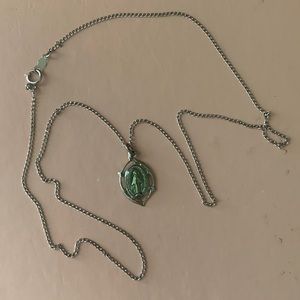 Virgin Mary Necklace